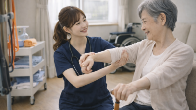 新人PTが訪問リハビリで最初に学ぶこと