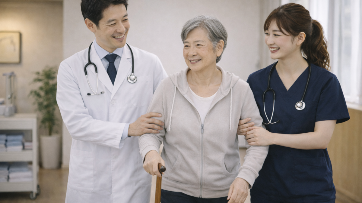 「もう歩けない」と言われた方が、もう一度歩き出した日