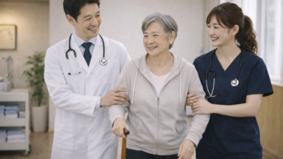 「もう歩けない」と言われた方が、もう一度歩き出した日